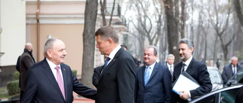 Președinția anunță oficial amânarea vizitei lui Iohannis la Chișinău până la validarea unui guvern