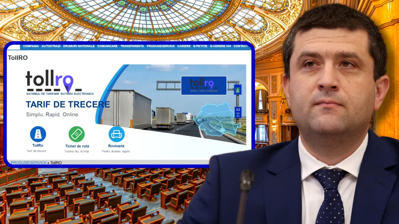 După dezastrul noii vignete, ministrul Dinel Miruță a fost convocat de urgență la Comisia de Transporturi din Parlament să dea explicații