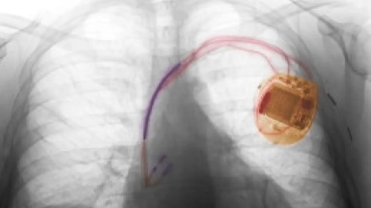 Bărbat înjunghiat, salvat de defibrilator