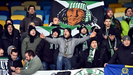 AS Saint-Etienne susține că 11 suporteri au fost răniți de fanii echipei Dnepr la Kiev