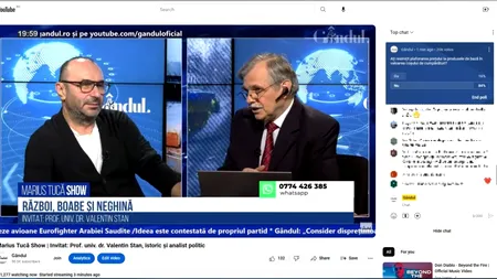 POLL Marius Tucă Show: „Ați simțit plafonarea prețului la produsele de bază în valoarea coșului de cumpărături?”