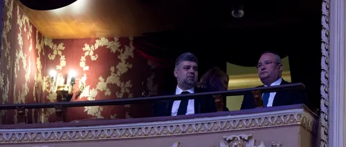 FOTO | Spectacol dedicat Zilei Culturii Naționale, la Opera Națională București. Premierul Nicolae Ciucă, mai mulți miniștri și alți lideri politici, printre invitați