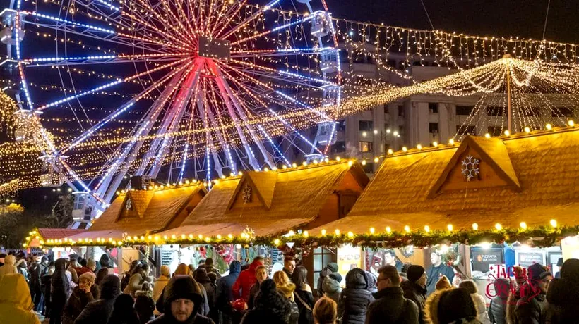 Târgul de Crăciun din București se deschide joi seară, de Sfântul Andrei