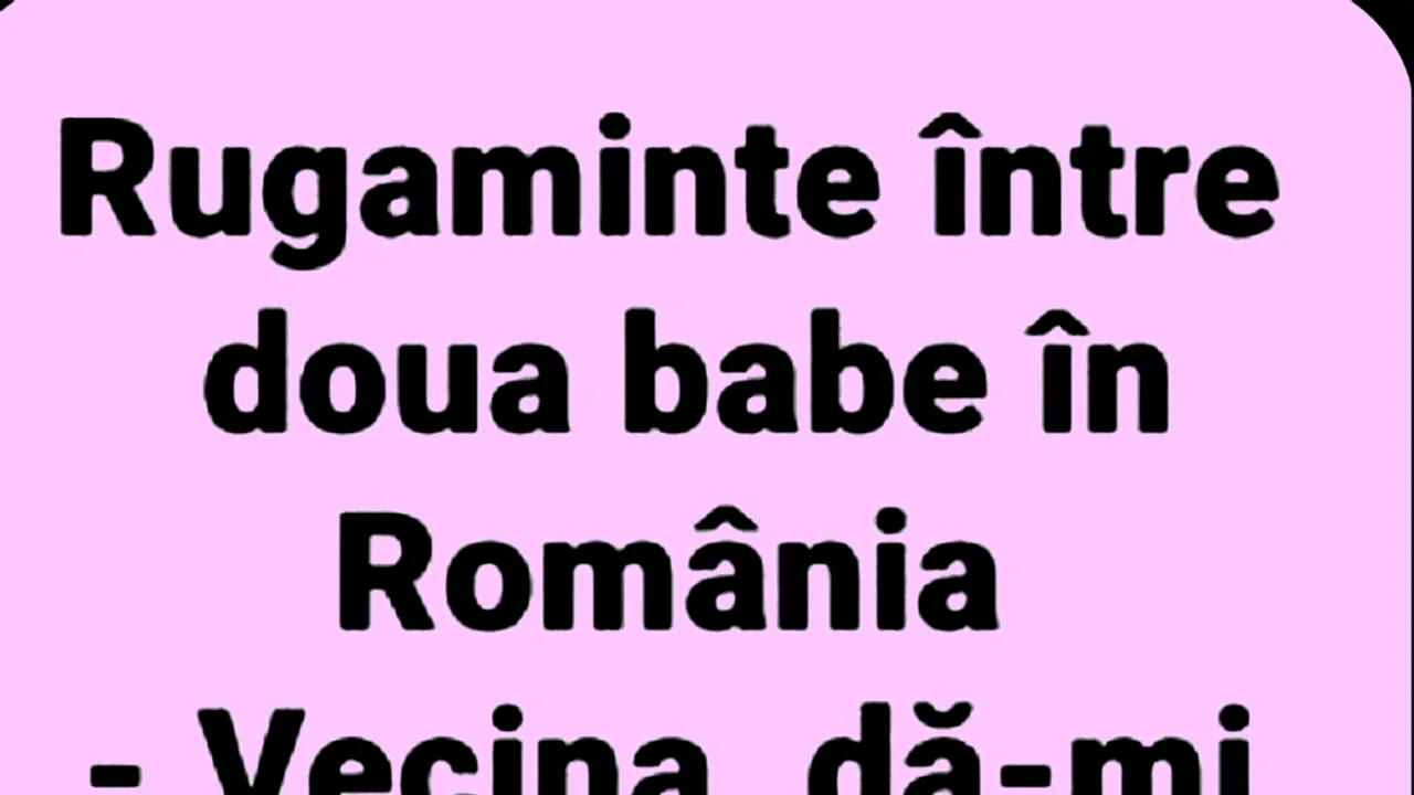 BANCUL ZILEI | Discuție între două pensionare din România