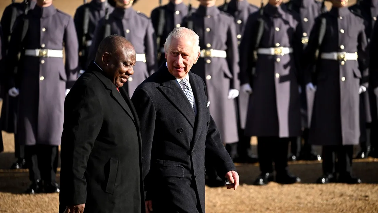 Prima vizită de stat la Palatul Buckingham de la moartea reginei Elisabeta a II-a. Pe cine a găzduit Regele Charles