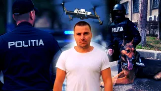 Emil Gânj, criminalul care a învins un sistem. După nesfârșite căutări cu câini de urmă, drone și camere cu termoviziune și după sute de ore suplimentare neplătite, polițiștii s-au lăsat păgubași