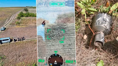 Fragmente care ar putea proveni de la o dronă au fost găsite lângă Chișinău, după o bubuitură puternică auzită în zori. Poliția din Moldova publică primele imagini
