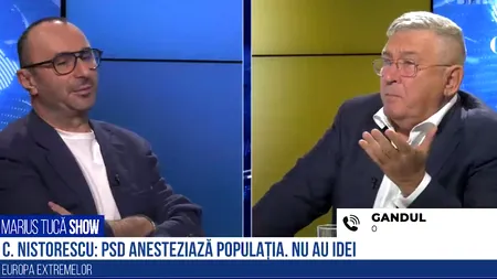 VIDEO Nistorescu: „Populația României este anesteziată de acest „să ni se dea, să primim”. Avem un stat care format din 1,5 milioane de oameni care nu fac nimic și care iau la bani de rup”
