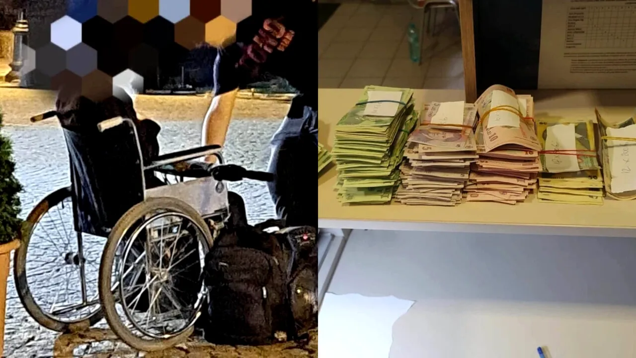 Un cerșetor cu Lexus a strâns peste 9.000 de lei în 8 ore și a stabilit un „record” la cerșit de Sfânta Parascheva