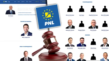 Conducerea ilegală a PNL figurează în continuare pe site-ul partidului. După decizia instanței prin care s-au anulat toate deciziile Congresului Extraordinar, nimeni nu s-a obosit să schimbe nimic