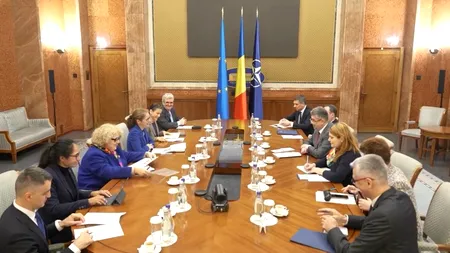 VIDEO Marcel Ciolacu, întâlnire cu șefa regională a Băncii Mondiale/„Fondurile alocate pentru investiții sunt de peste 7% din PIB în bugetul din 2024”