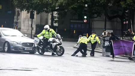 UK. Boris Johnson, implicat într-un incident rutier în apropierea Parlamentului Britanic