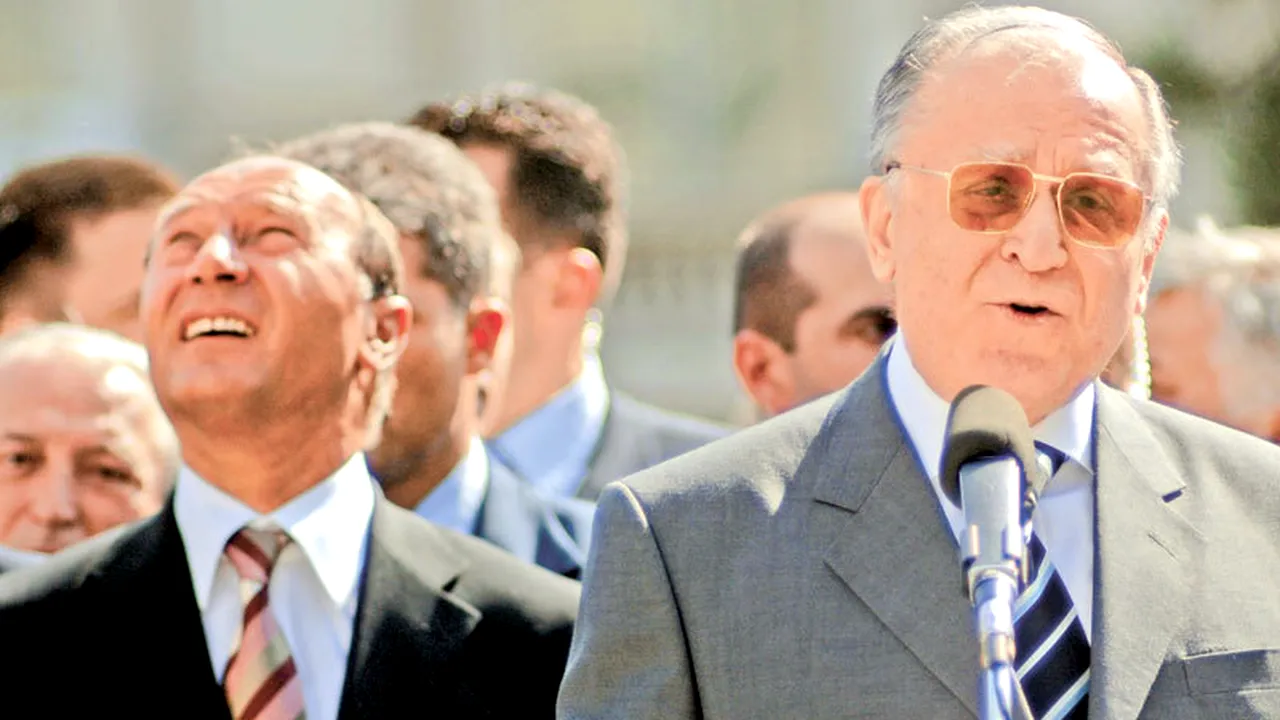 Ce a văzut Ion Iliescu când a apărut Traian Băsescu la televizor