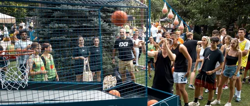 Baschetul 3x3 a CUCERIT Timișoara! Vânătoare de comori și o campioană olimpică printre giganții de sub panou | FOTO