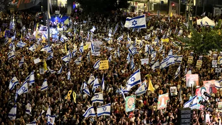 RĂZBOI în Orientul Mijlociu, ziua 682. Proteste masive în tot Israelul. Demonstranții cer încetarea războiului din Gaza
