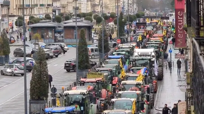 Protestele agricultorilor din Franța afectează activitatea firmelor românești. Tone de carne din România au fost distruse / Reacția MAE