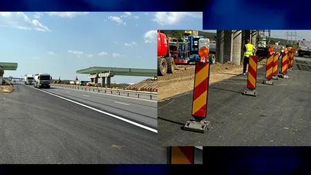 Atenție șoferi! TRAFIC DEVIAT pe A1. Lucrări pe Autostrada București-Pitești de joi seara până vineri dimineața