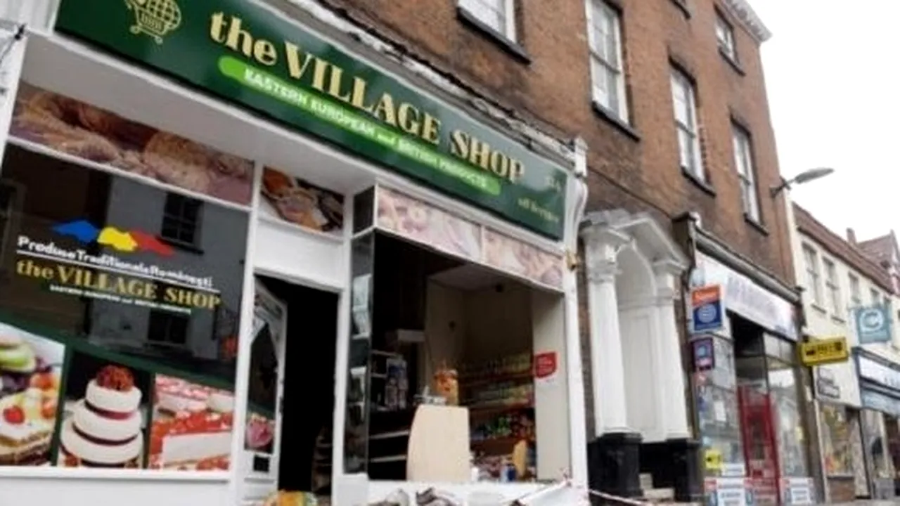 Magazin românesc din Norwich, incendiat. Gestul pe care britanicii l-au făcut după incident