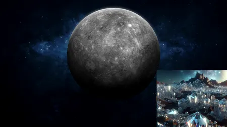 Nimeni nu se așteptase la asta! Una dintre planetele sistemului nostru solar are DIAMANTE