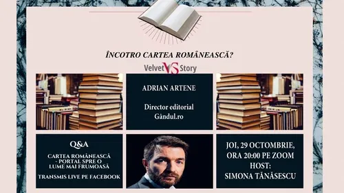 Încotro cartea românească? – un demers inedit, prezentat publicului cititor sub forma unor întâlniri live cu scriitorii pe rețelele sociale
