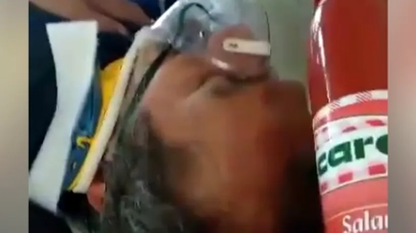 Caz revoltător. Un paramedic a fost filmat în timp ce lovește cu un parizer un pacient inconștient: Bețivanule / Carmen Dan cere măsuri - VIDEO
