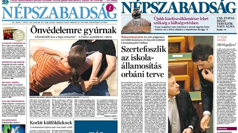 Principalul cotidian maghiar de opoziție va fi vândut