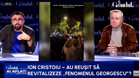Se extinde fenomenul Călin Georgescu? Cristoiu: Marele pericol e să se solidarizeze suveraniștii din Europa/E mitul icoanei