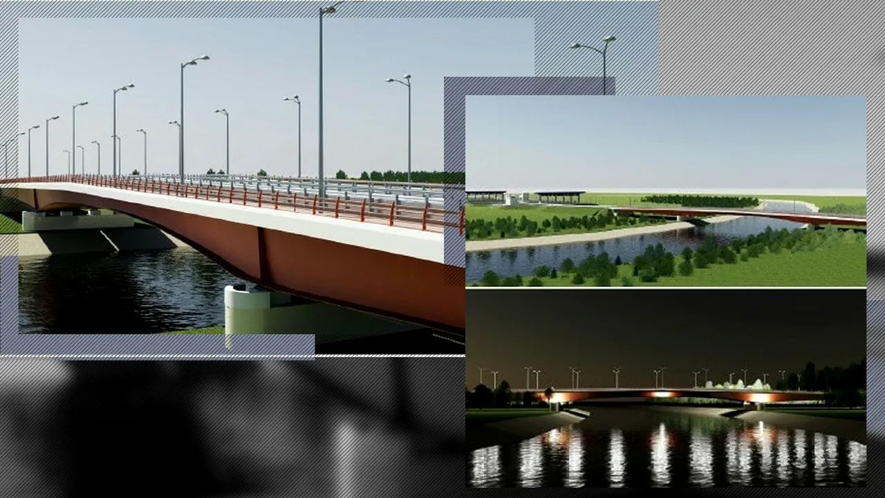 Licitație pentru un nou pod peste Prut, la Ungheni, cu bani europeni