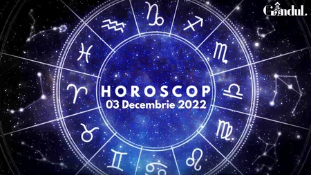VIDEO| Horoscopul de sâmbătă 3 decembrie 2022. O zodie se bucură de aprecierea superiorilor