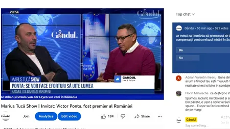 Poll Marius Tucă Show: „Ar trebui ca România să primească de la Uniunea Europeană compensații pentru refuzul intrării în Spațiul Schengen?