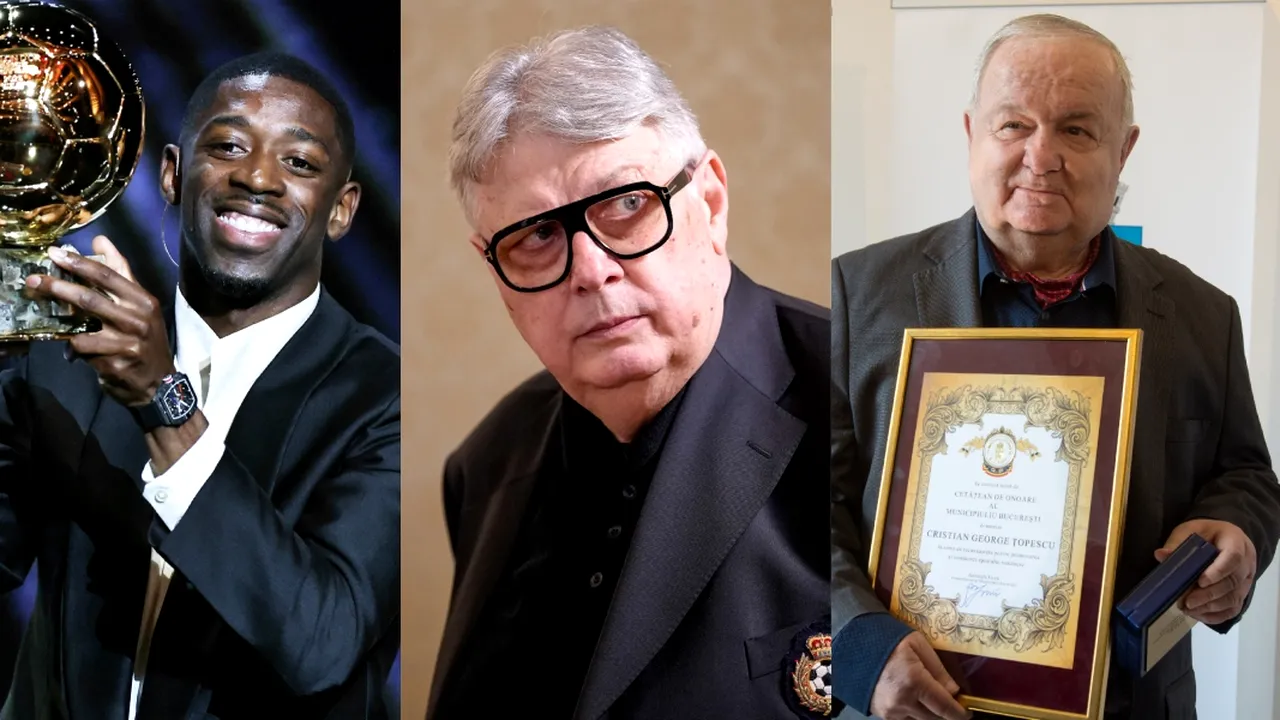 15 Mai, calendarul zilei: Ousmane Dembélé împlinește 29 de ani, Gino Iorgulescu 70. Se stinge Cristian Țopescu