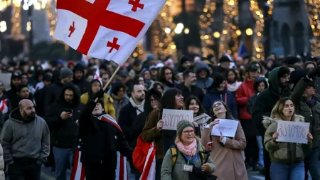 Pedepse mai dure pentru PROTESTATARII din Georgia pe fondul crizei politice