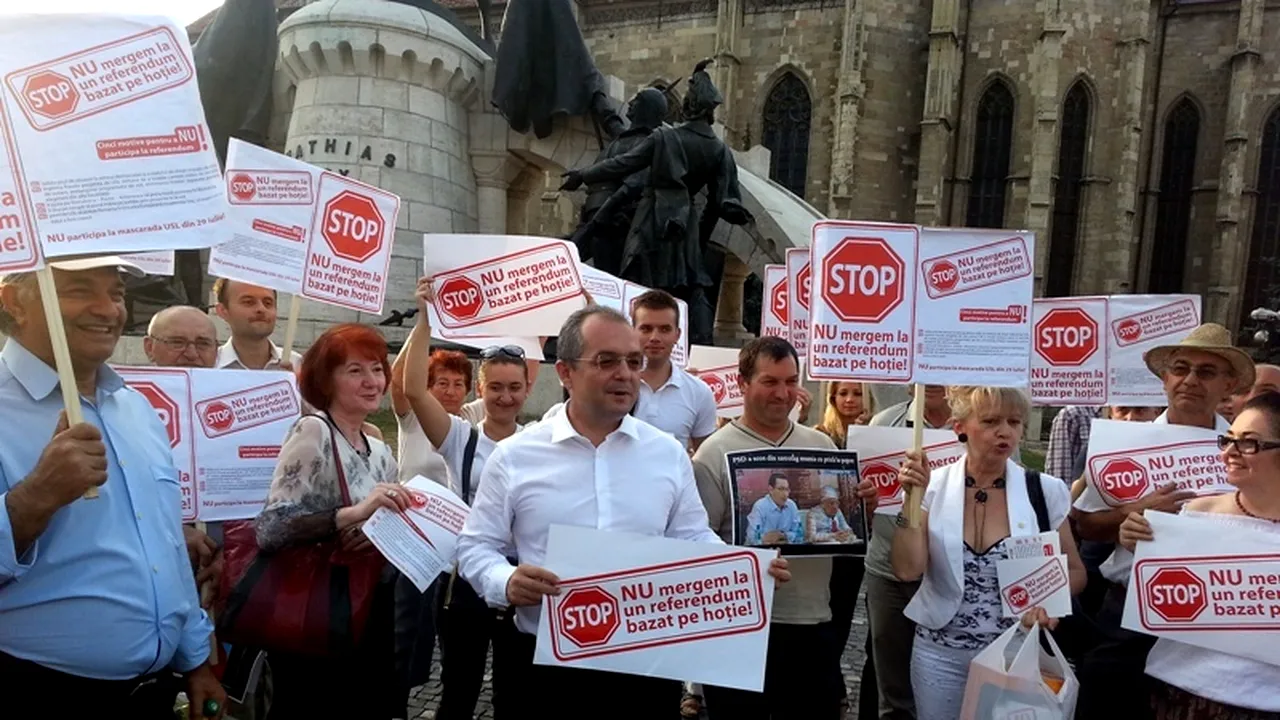 REFERENDUM 2012. BEJ Cluj a respins plângerea lui Emil Boc, legată de scrisori USL trimise în numele său