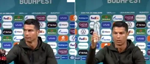 Ronaldo și Pogba, criticați de UEFA. Organizatorii EURO 2020 cer ca jucătorii să nu mai respingă produsele sponsorilor