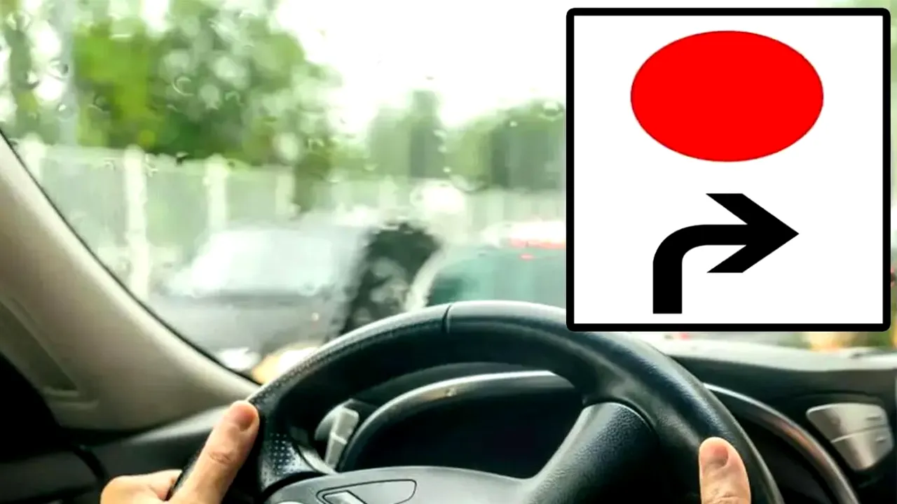 Indicatorul rutier cu o săgeată și o bulină roșie care le dă bătăi de cap șoferilor. Unde se găsește și ce semnifică, de fapt
