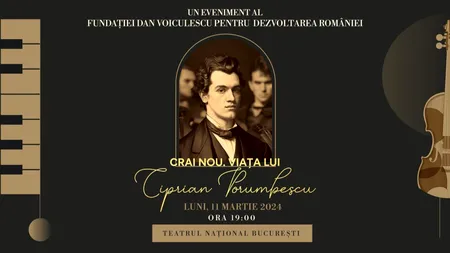 PREMIERĂ pe scena TNB. Spectacol de excepție „Crai nou. Viața lui Ciprian Porumbescu” / Invitat special, strănepoata celebrului compozitor