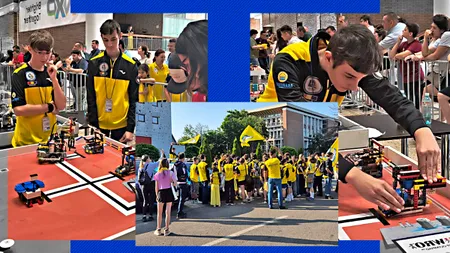 Minți SCLIPITOARE la „World Robot Olympiad.