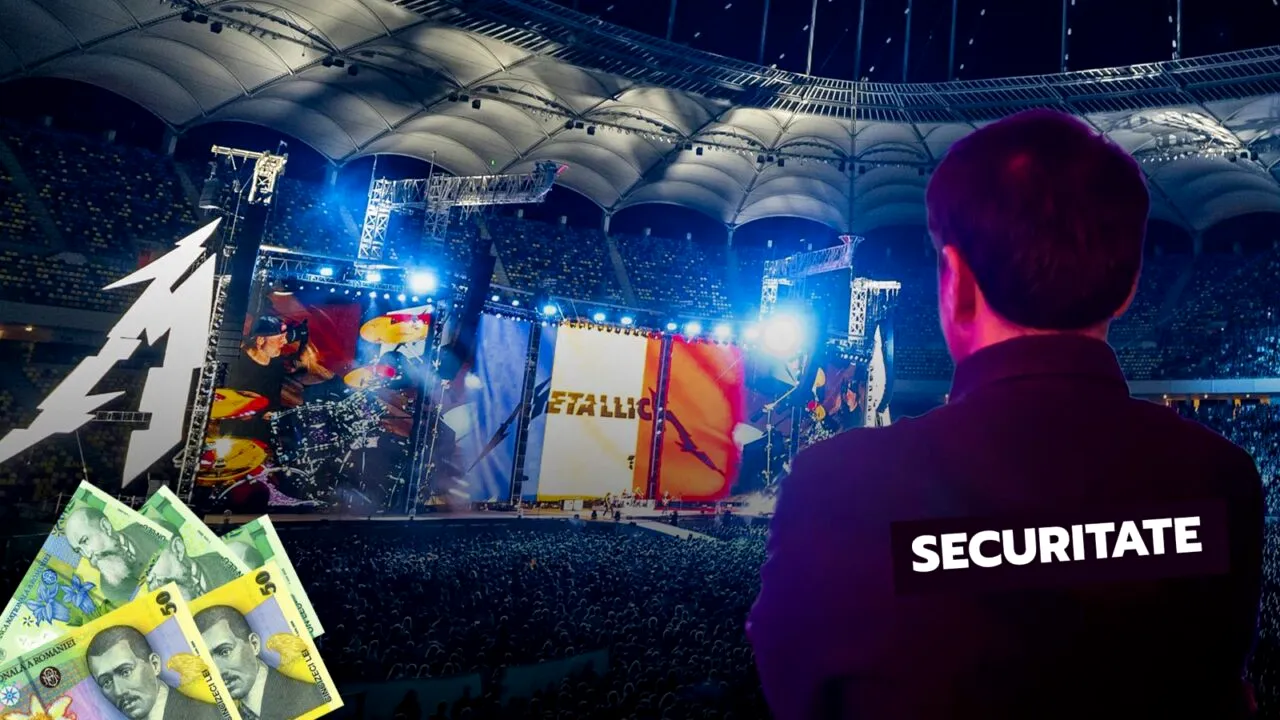 Cu ce sume au fost ofertați bodyguarzii de lux pentru concertul Metallica. Mulți au izbucnit în râs