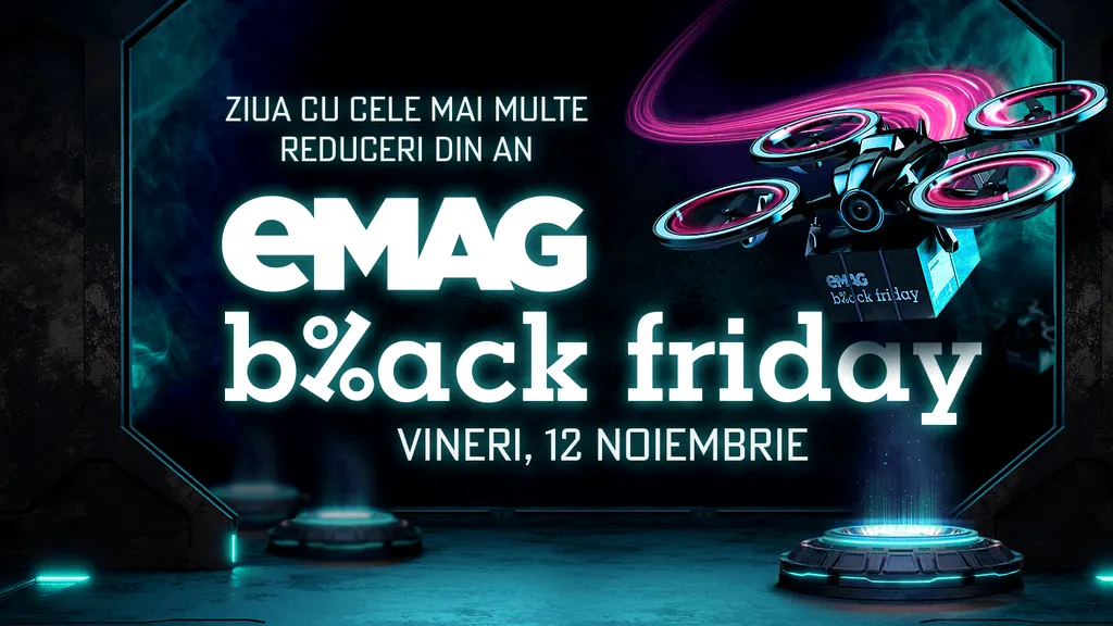 Un nou record de vânzări de Black Friday s-a înregistrat la eMAG. Care sunt noile tendințe din comerțul online