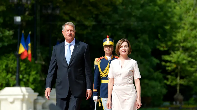 Klaus Iohannis, întâlnire cu președinta Republicii Moldova la Palatul Cotroceni / Când vine Maia Sandu în România