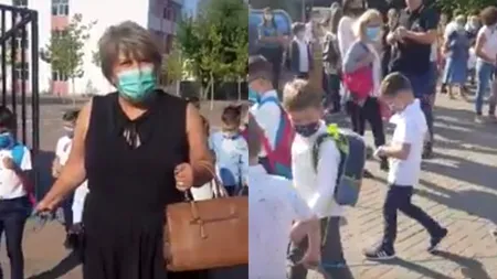 Metoda inedită a unei învățătoare pentru a menține distanța fizică între elevi: Printr-un joculeț a reușit să îi țină grupați - VIDEO