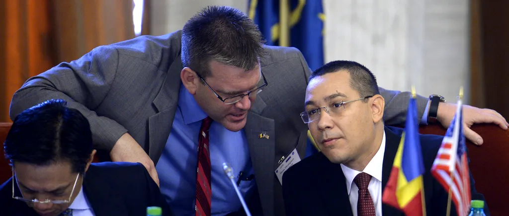 În timp ce Ambasada SUA se declara îngrijorată de modificările la Codul Penal, Victor Ponta se întâlnea cu Dean Thompson în biroul lui Valeriu Zgonea. Ce a spus premierul la ieșire