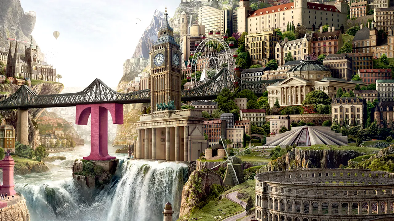 Ateneul și Podul Saligny, alături de Castelul Praga și Poarta Brandenburg, într-o campanie a Telekom. Ce mesaj vor să transmită germanii