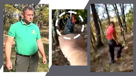 Scene ca în FILME într-o pădure din Mehedinți: „Grecule, stai că trag!”