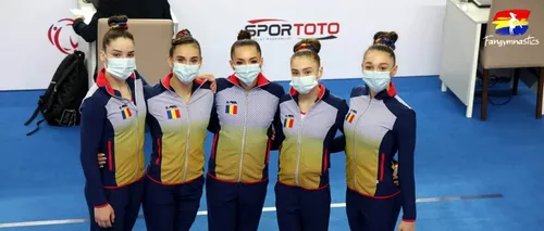 România, medaliată cu aur pe echipe la Europenele de gimnastică