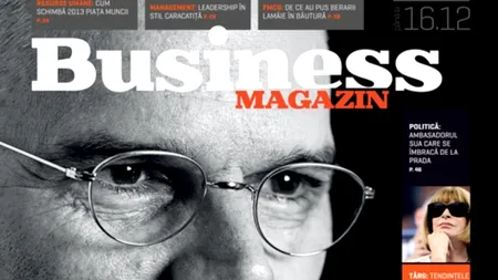 Sfaturile și previziunile șefului RBS România pentru viitori bancheri, în Business Magazin 