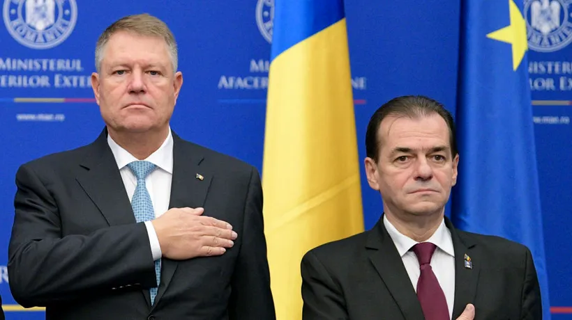 KLAUS IOHANNIS, ședință de urgență cu premierul Orban și ministrul de Finanțe, Florin Cîțu