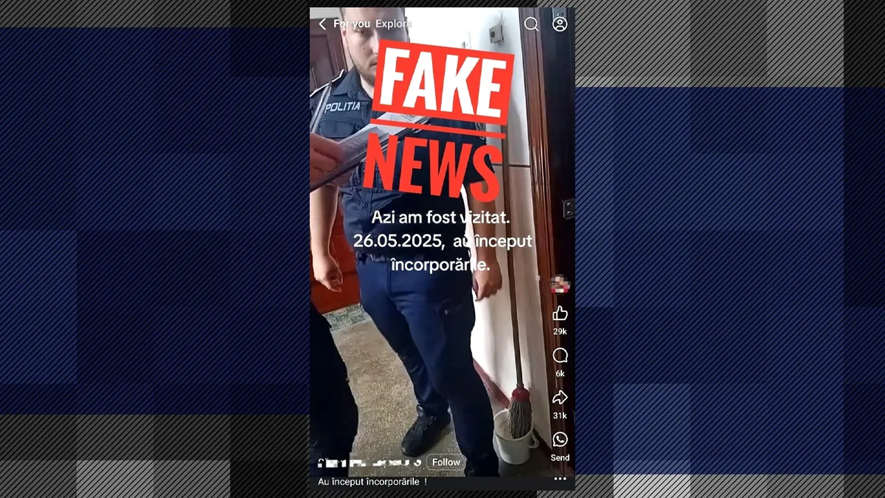 Val de dezinformare în online. MApN: „Nu au început încorporările”