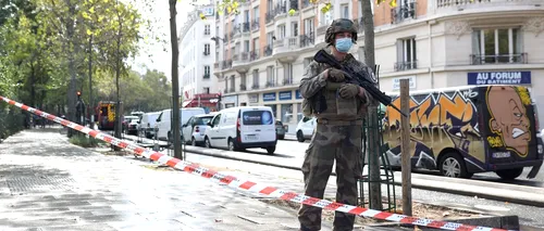 Atac cu armă albă la Paris, în apropierea fostului sediu al Charlie Hebdo
