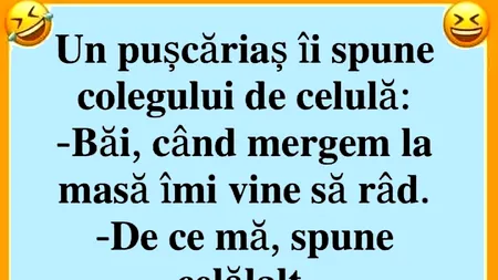 BANCUL ZILEI | Discuție între doi pușcăriași